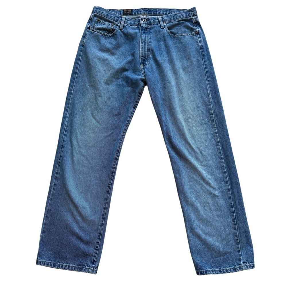 VTG 90’S Polo Jeans Co. Ralph Lauren Men's Relaxed Straight Jeans Blue 36x32